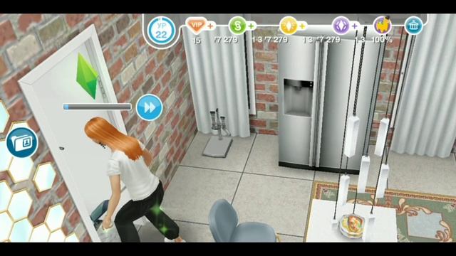 Игра Симс, готовка, уборка, прогулка, йога??☕#симс смотреть онлайн