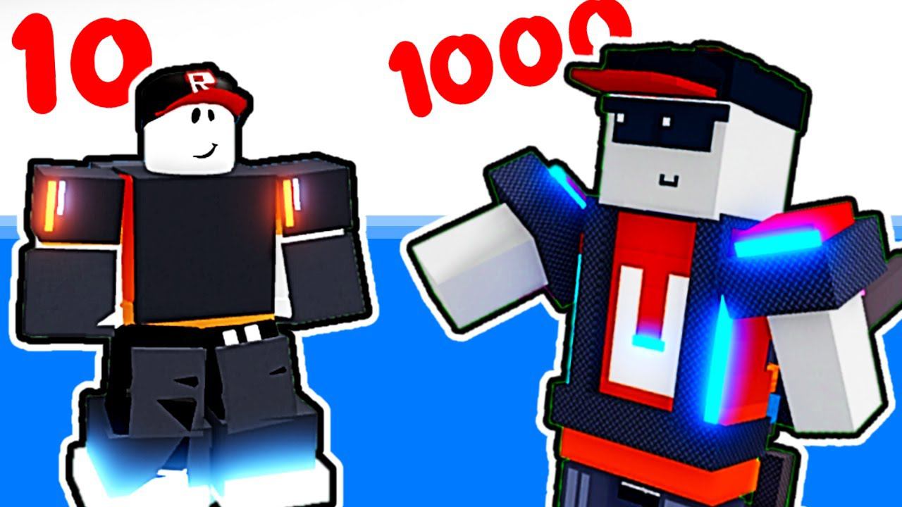 Постройки из 10 100 1000 Блоков ТЕРМИНАТОРЫ в Build a Boat Roblox смотреть онлайн