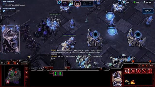 STARCRAFT 2 WINGS OF LIBERTY CAMPAIGN PROTOSS EDITION | OUTBREAK| BRUTAL DIFFICULTY смотреть онлайн