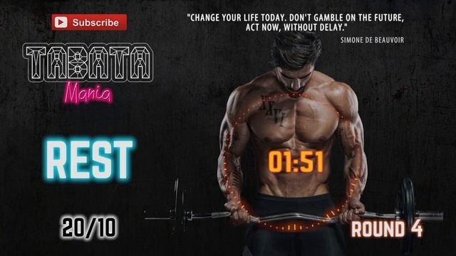 TABATA Song - 4 Min Workout - Feat NEFFEX 