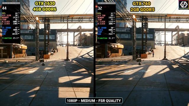 GTX 1630 (4GB) Vs GTX 760 (2GB) | 10 Games Test !