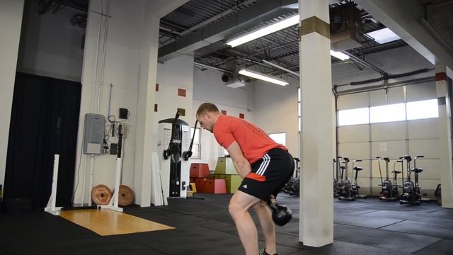 AMERICAN KETTLEBELL SWING Technique: How To Perform AM KB Swings - Demonstration With Proper Form