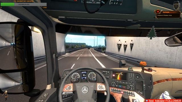 Стрим.Euro Truck Simulator 2 АТС /.Truckers MP Конвой.Присоединяйся! смотреть онлайн