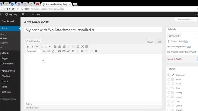 WP Attachments plugin // New roads for Wordpress files смотреть онлайн