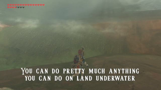 Link Can Scuba Dive? | The Legend of Zelda Breath of the Wild смотреть онлайн
