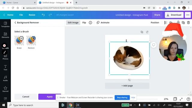 How to create a collage in Canva - ELC Christmas Content Challenge 2021 смотреть онлайн