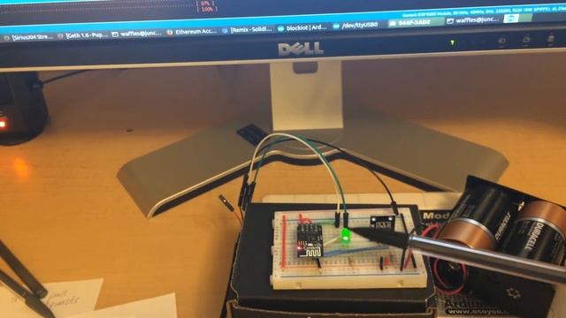 ESP8266 IoT device on Ethereum Blockchain OpenWrt MIPS Wifi Node смотреть онлайн