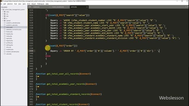 School Fees Management System in PHP & MySQL - List Student Standard Data in jQuery DataTables - 20 смотреть онлайн