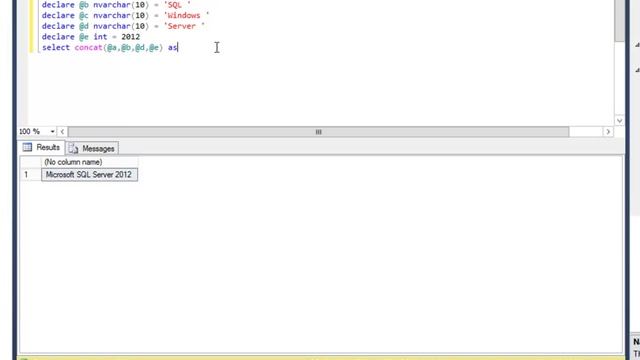 Выражения с использованием операторов в SQL Server 2012 - Часть 2 смотреть онлайн