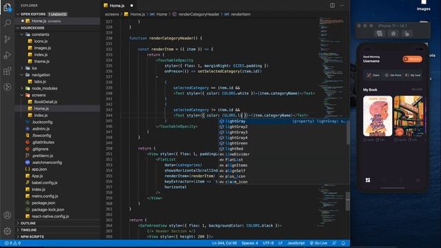LCRN EP6 - Book Store App - React Native UI смотреть онлайн
