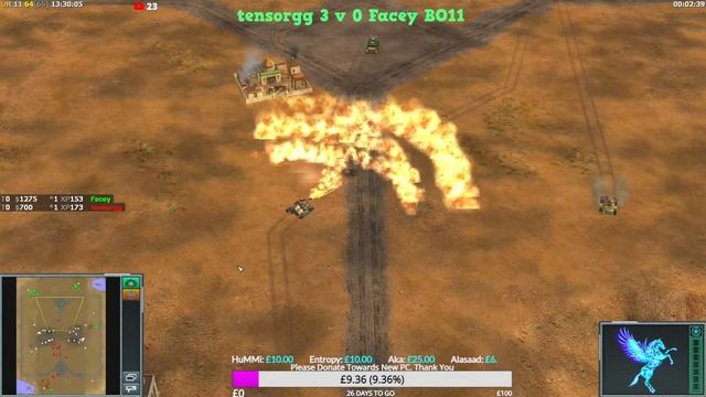 Live World Series Action! 12 GMT Tensorgg v Facey Command and Conquer Zero Hour Round 2 смотреть онлайн