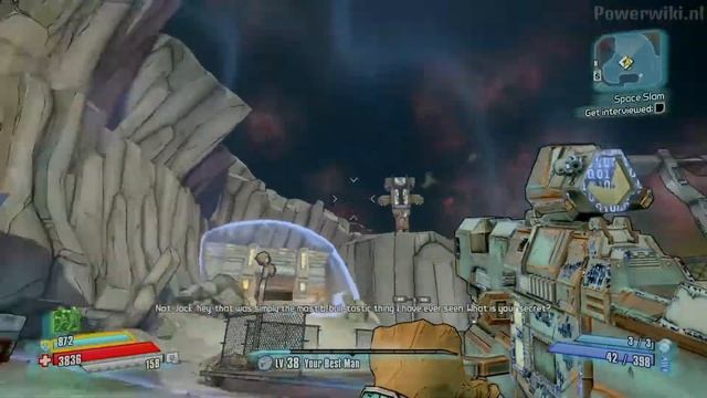 Borderlands - The Pre-Sequel - Side Mission - Space Slam смотреть онлайн