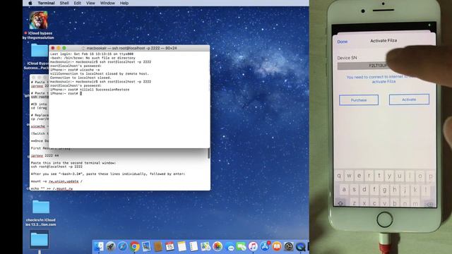 ICloud Bypass 13.3.1!Fix Check Snapshot Error Code General On Cydia & Wifi Greyed Out.