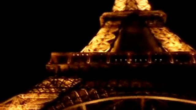Париж. Эйфелевая башня ночью. смотреть онлайн