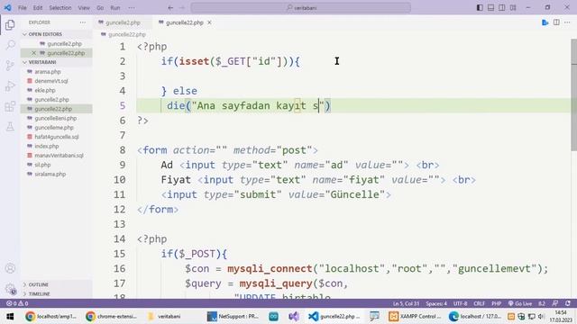 PHP MySQL (4) - Güncelleme смотреть онлайн