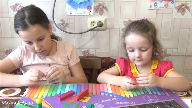 Лепим радужного единорога из пластилина смотреть онлайн