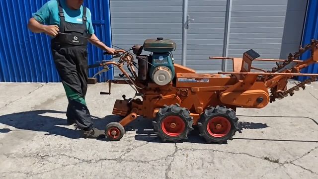 Траншеекопатель Kawabe NF727 №20237 смотреть онлайн