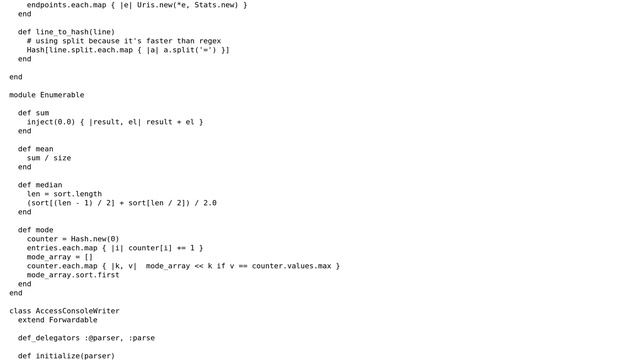 Memory efficient Log Parser смотреть онлайн