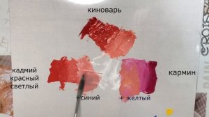 Как получить разнообразные оттенки розового из красок