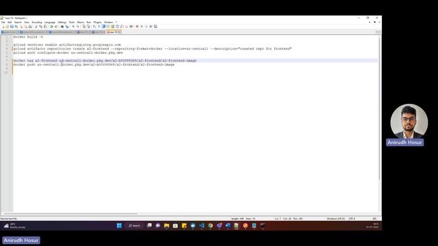 Deploy your application on GCP Cloud Run with Artifact Registry and Docker containers смотреть онлайн