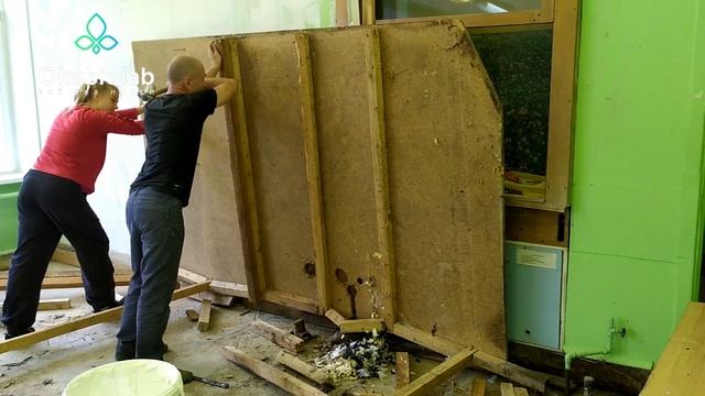 Ремонт класса биологии. Скромный вклад Окабиолаб в развитие образования в наукограде Пущино. смотреть онлайн