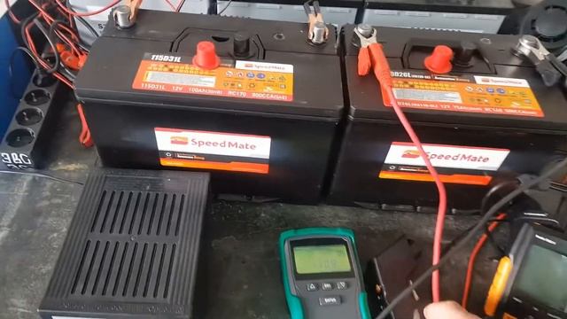 ЗАРЯД АККУМУЛЯТОРА 100 и 75 Ач, Speed Mate 115D31L ( Корея ). Ввод в эксплуатацию. смотреть онлайн