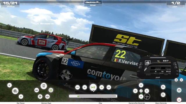 Raceroom Racing Experience Report 1 Fatal Race 2 WTCR Hungaroring смотреть онлайн