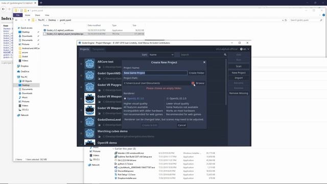 Godot on Oculus Quest Tutorial part 1 - Setting up Godot for the Quest смотреть онлайн