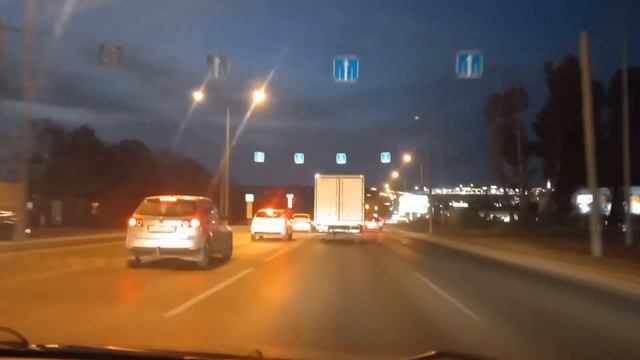 Из Мехзавода до Кошелев парка Самара Вечерняя красота ... #Самара смотреть онлайн