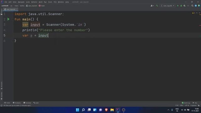 User input in kotlin | Kotlin complete course in hindi | #9 смотреть онлайн