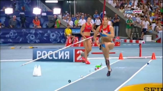 Чемпионат мира Елена Исинбаева трехкратная чемпионка мира Чемпионат мира 2013 Легкая атлетика смотреть онлайн