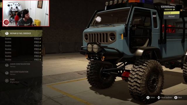 SnowRunner: The JEEP MIGHTY FC! Amazing Customization!! (Console Friendly)