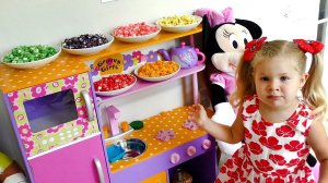 Learn Colors For Children With сolorful Popcorn | Kids Learn Colors Pretend Play Food toys Cooking