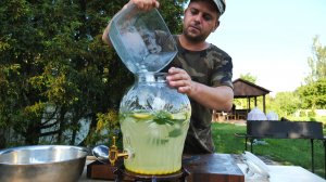 Показываю как приготовить лимонад за 5 минут без варки. Летний рецепт.