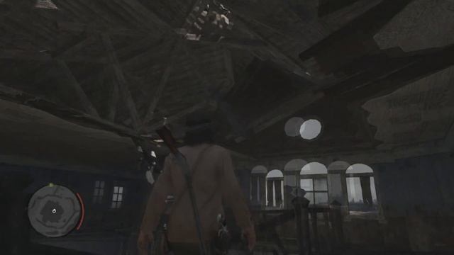 Тайны и пасхалки мифы игр Rcokstar: Red Dead Redemption Заброшенный особняк в городе Tumbleweed смотреть онлайн