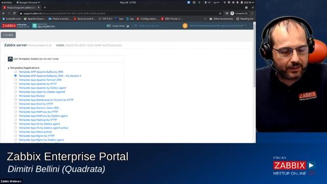 Zabbix Enterprise Support Portal by Dimitri Bellini, Quadrata in Italian смотреть онлайн