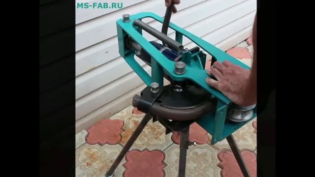 Трубогиб MS 02, MS 22 доработка домкрата для работы в горизонтальном положении смотреть онлайн