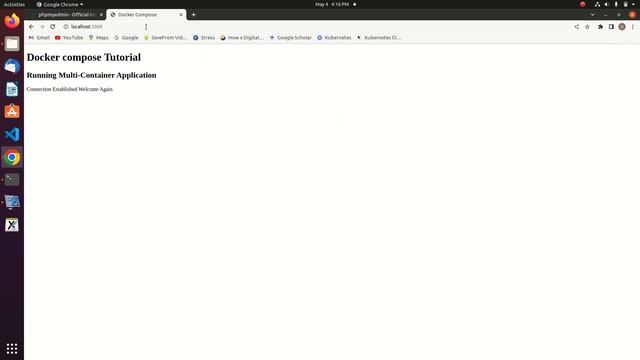 Containerizing PHP-MYSQL application using Docker Compose смотреть онлайн