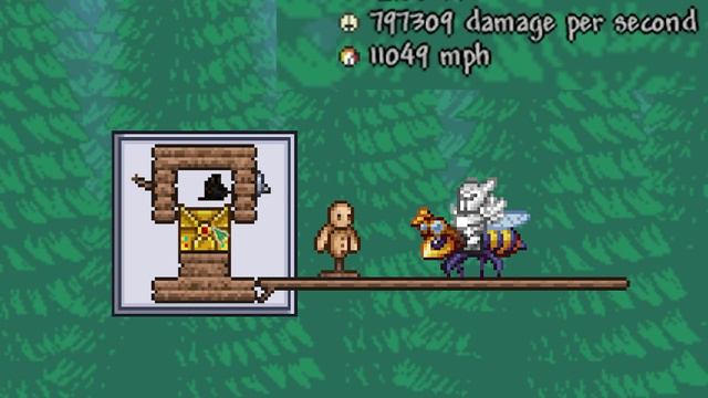 Using Bees to Achieve INFINITE Speed in Terraria смотреть онлайн