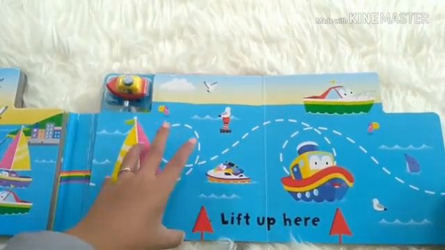 Busy Little Boat Boardbook Wind up Toy Vehicle Book | Imported Books | Boardbooks Interactive Books смотреть онлайн