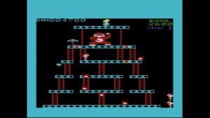 Donkey Kong Longplay (Commodore Vic 20 Version) - Level 1 (Easiest)