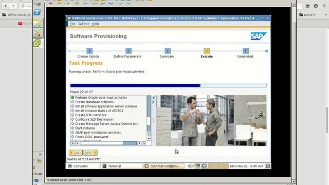 This video installation SAP NetWeaver 7.4 using Oracle 12c on SLES 11 SP 4 part 4 смотреть онлайн