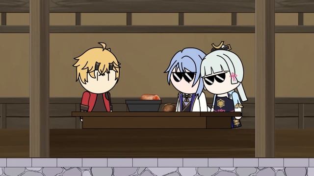 Poor Amber at Inazuma | Genshin Impact Animation [원신 애니메이션] смотреть онлайн