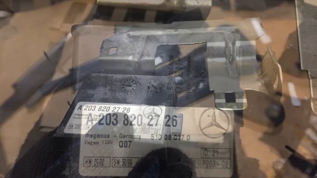 Модуль сигнализации Мерседес w203 A2038202185 смотреть онлайн