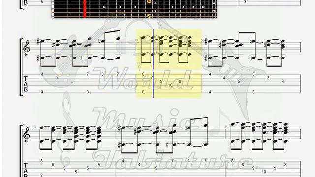 Composers of MSB Acoustic Requiem GUITAR 1 TAB смотреть онлайн