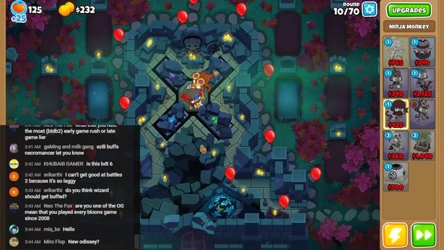 Adora Temple Odyssey Full Playthrough Hypercut in BTD6 (w Chat!) смотреть онлайн