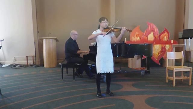 Jessica Jiang Playing First Mvt Of Adelaide Concerto By Mozart