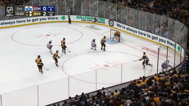 Dmitry Orlov stops Draisaitl with a hit in the Bruins zone (9 mar 2023) смотреть онлайн