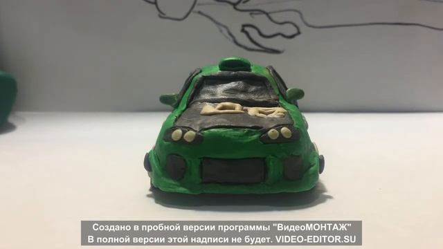 Mitsubishi Eclipse Брайна из форсажа1(Fast and Furious)из пластилина смотреть онлайн