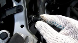 Тойота Королла. Замена лампы передних габаритных огней